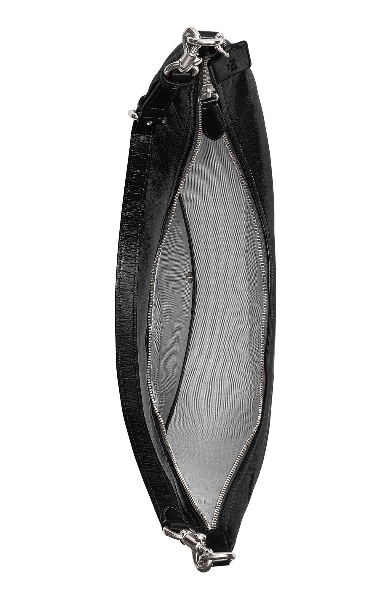 COACH Juliet Glazed Leather Sling Bag, Alternate, color, 