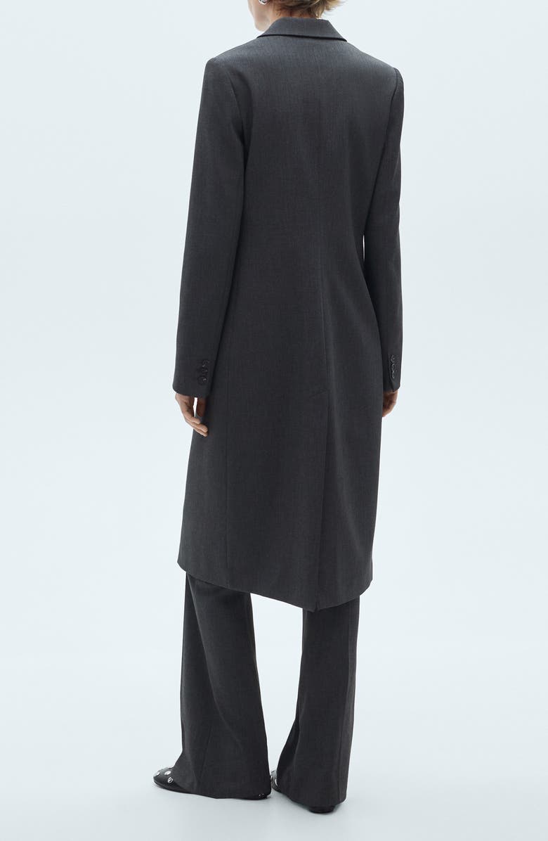 MANGO Long Straight Coat, Alternate, color,