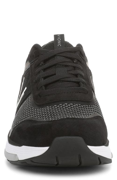 Vionic Walk Strider Sneaker In Black