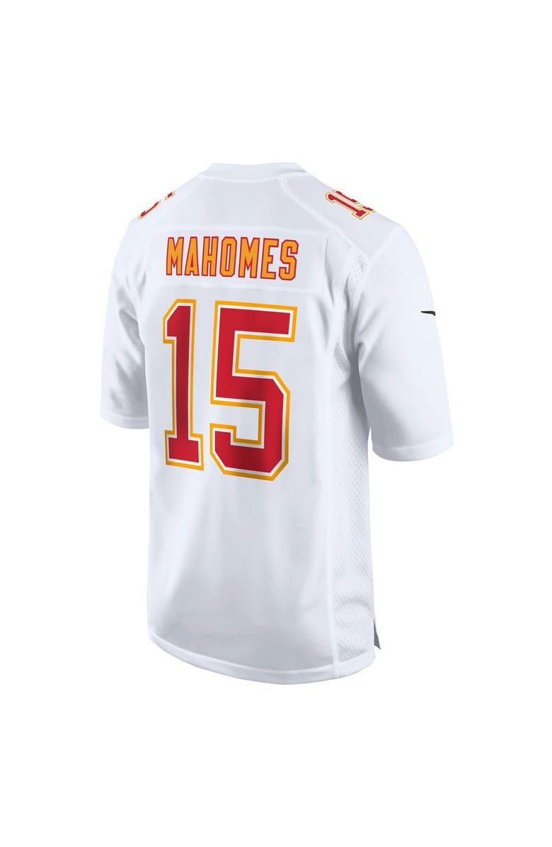 Nike Men's Nike Patrick Mahomes Tundra White Kansas City Chiefs Super Bowl LIX Fashion Game Jersey, Alternate, color,