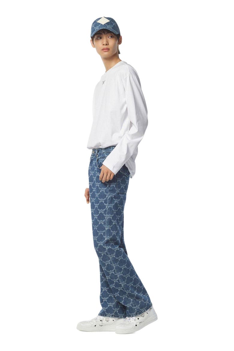 Essential Laurel Logo Shirt in Organic Cotton, Main, color, White