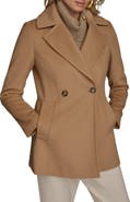 Donna Karan New York Double Breasted Blazer Coat