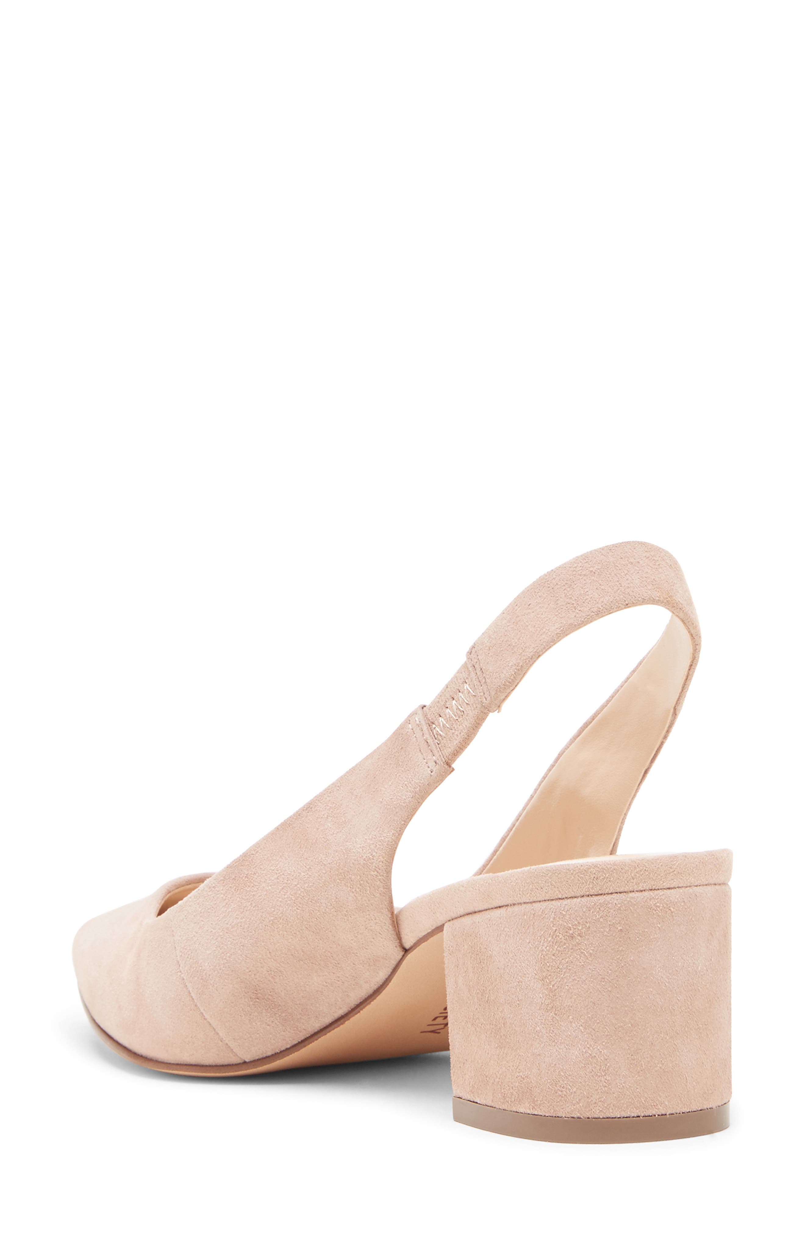Keilinah Slingback Pointy Toe Pump, Alternate, color, DUSTY ROSE SUEDE