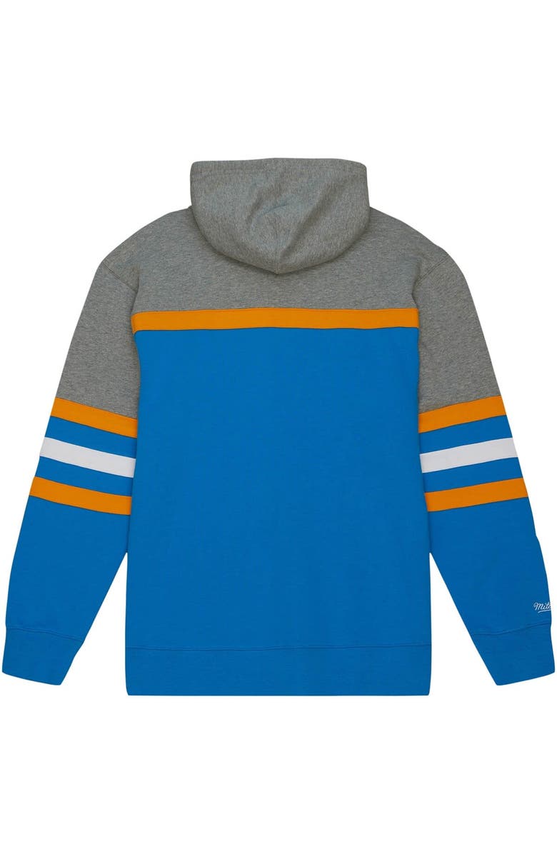 Mitchell & Ness Men's Mitchell & Ness Light Blue UCLA Bruins Head Coach Pullover Hoodie, Alternate, color, Light Blue