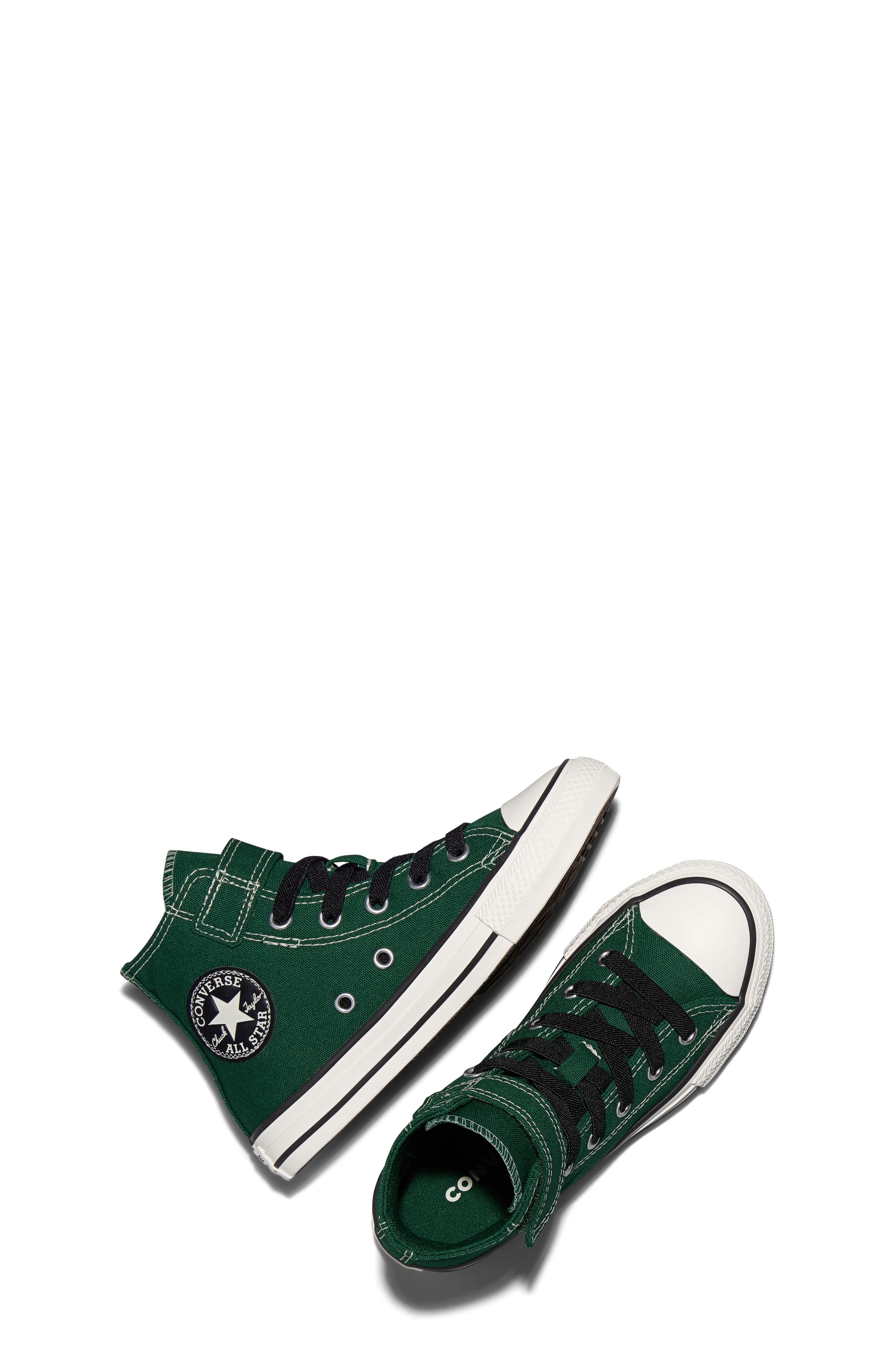 Kids' Chuck Taylor All Star Varsity High Top Sneaker, Alternate, color, CREEPING FOREST/ BLACK