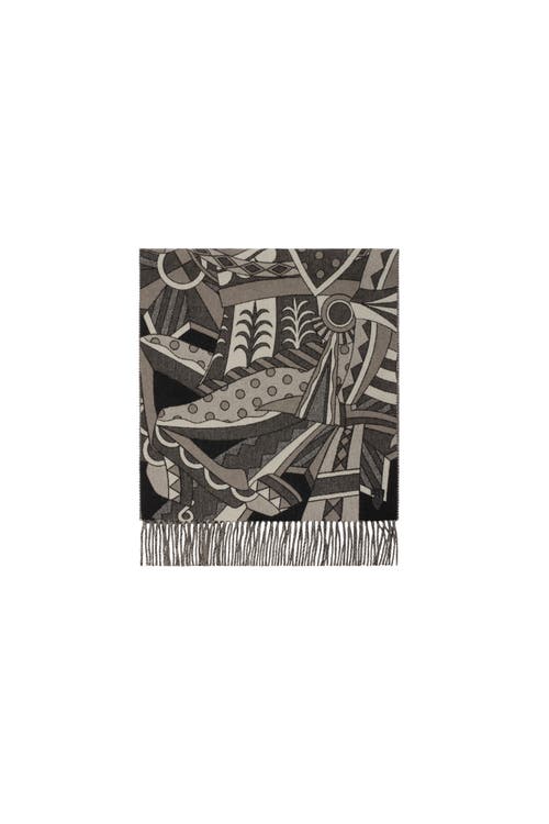 BURBERRY BURBERRY CAROUSEL EKD CASHMERE SCARF