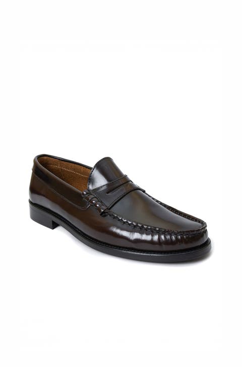 Mila Leather Penny Loafer