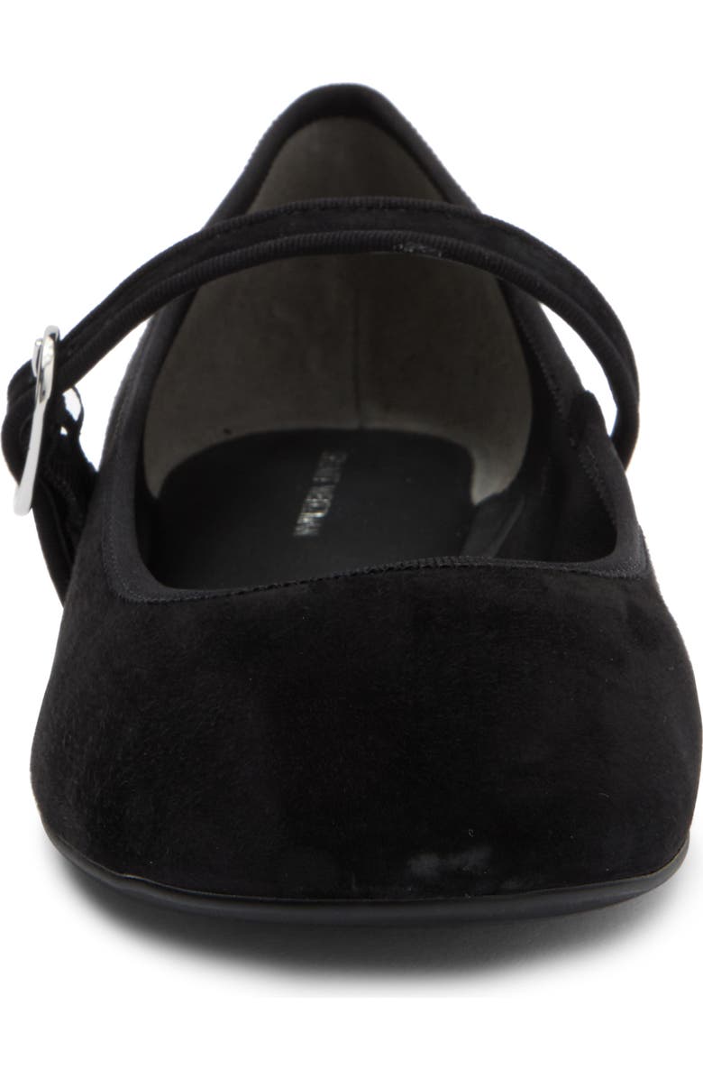 Stuart Weitzman Alice Mary Jane Flat, Alternate, color, Black
