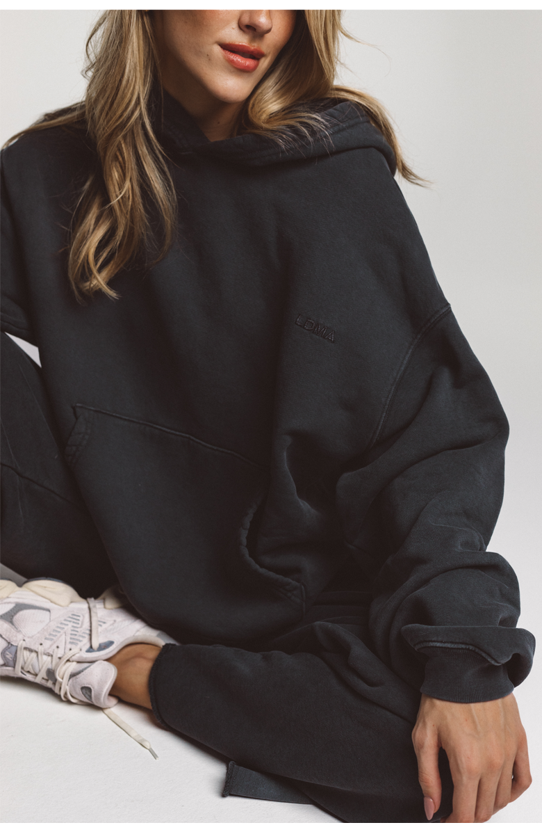 LDMA Heritage Hoodie, Alternate, color, Vintage-Black