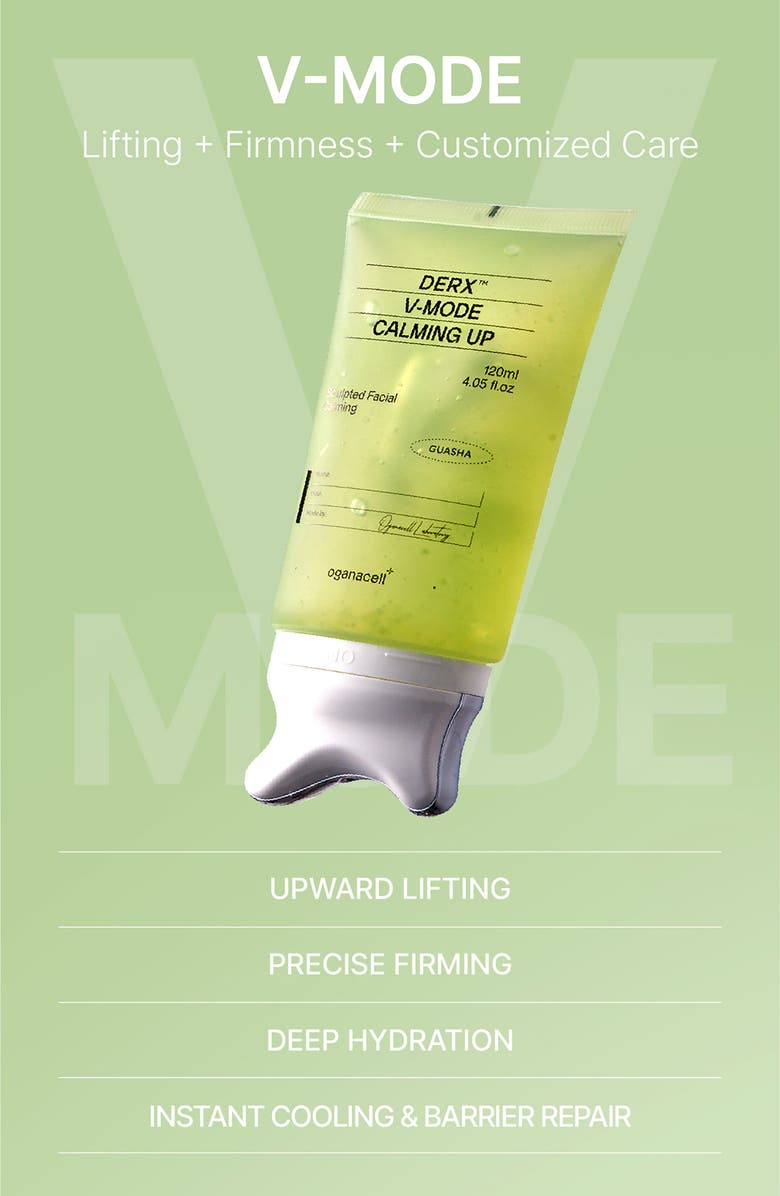 Oganacell Derx<sup>™</sup> V-Mode Calming Up Gua Sha Moisture Cream, Alternate, color,