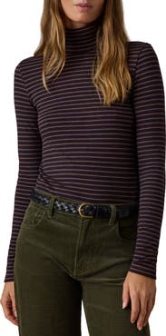 Faherty Featherweight Freestyle Turtleneck Top