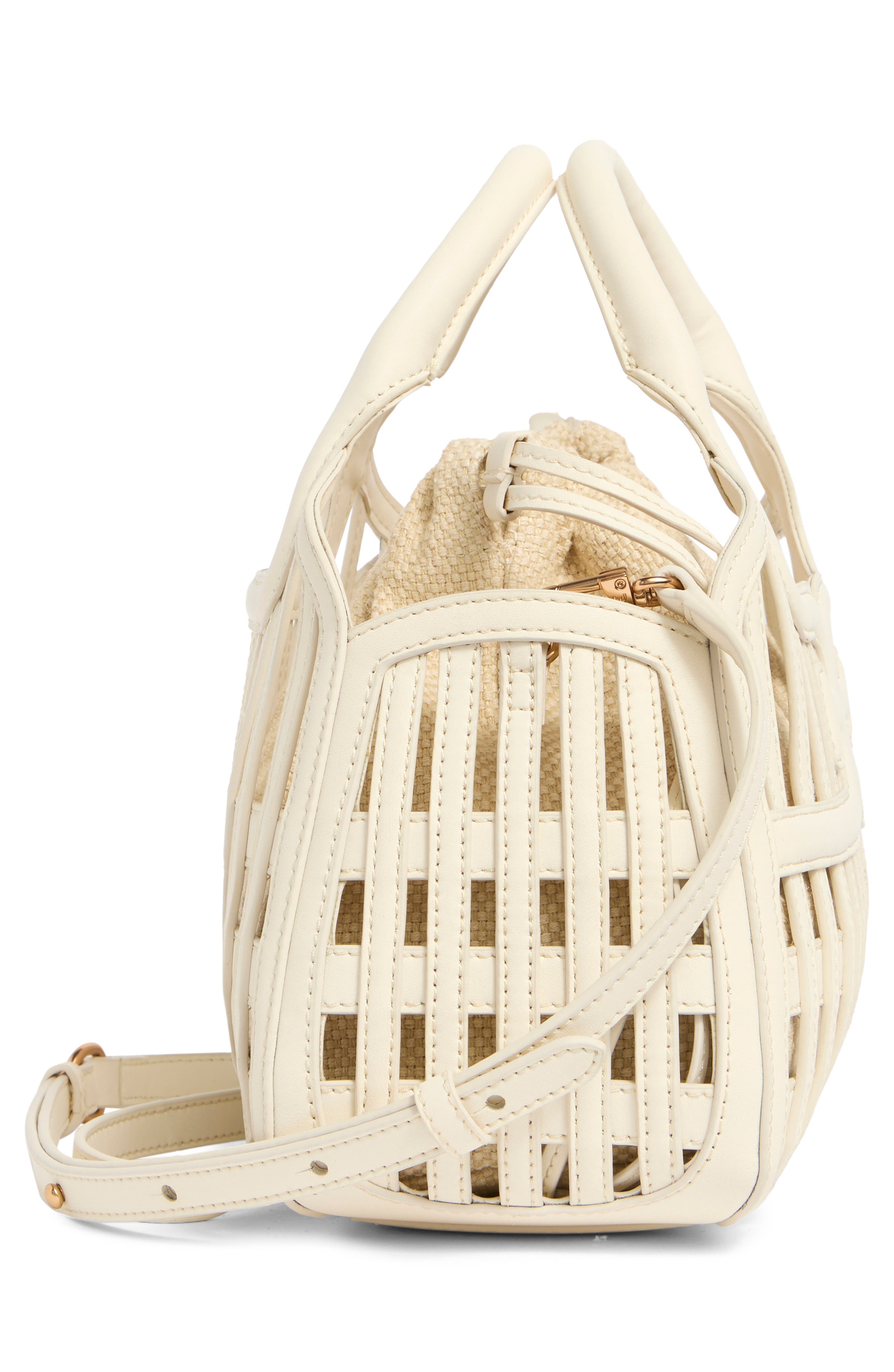Marlowe Basket Tote, Alternate, color, IVORY