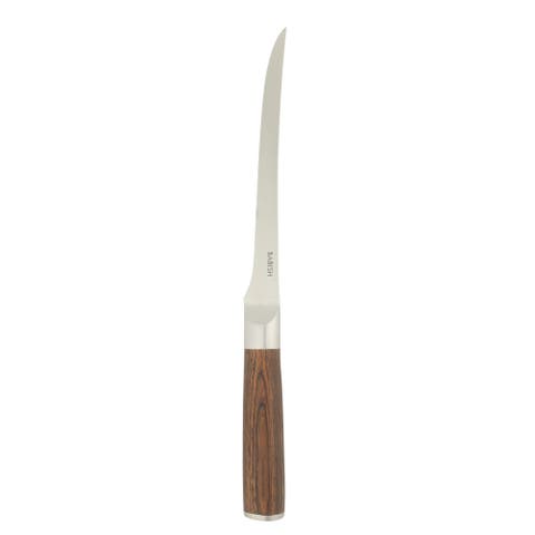 German Stainless Steel Boning and Fillet Knife with Pakka Wood Handle