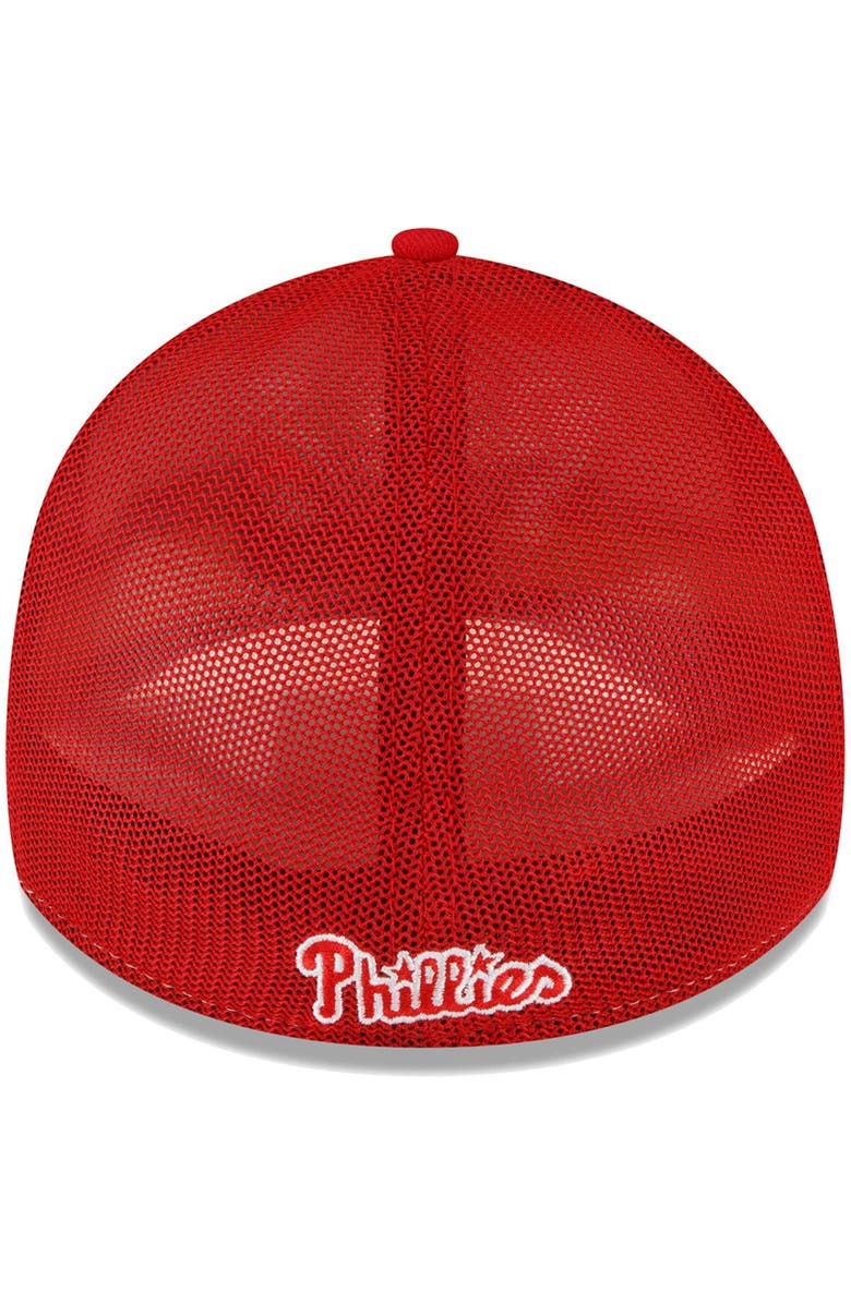 New Era Men's New Era Red/White Philadelphia Phillies 2023 On-Field Batting Practice 39THIRTY Flex Hat, Alternate, color,