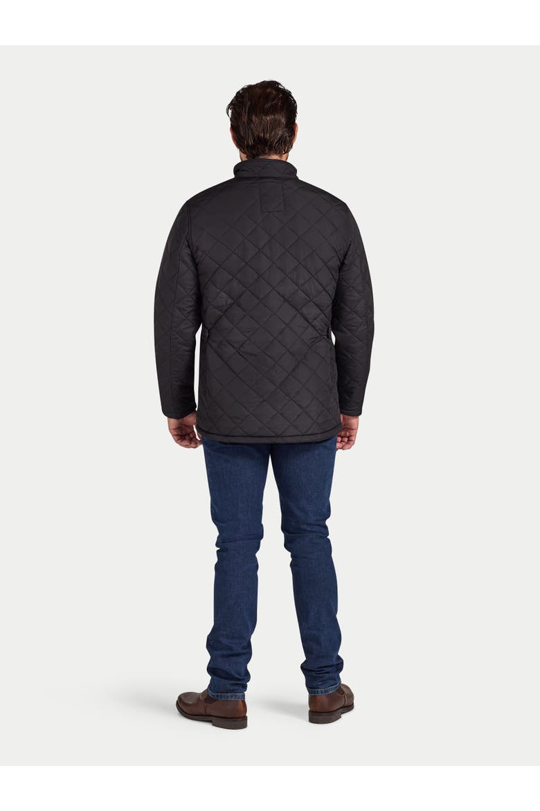 Long Sleeve Quilted Jacket, Alternate, color, Black
