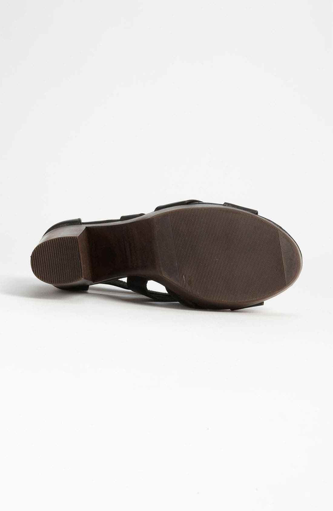 Topshop 'Right-Wood' Sandal, Alternate, color, 