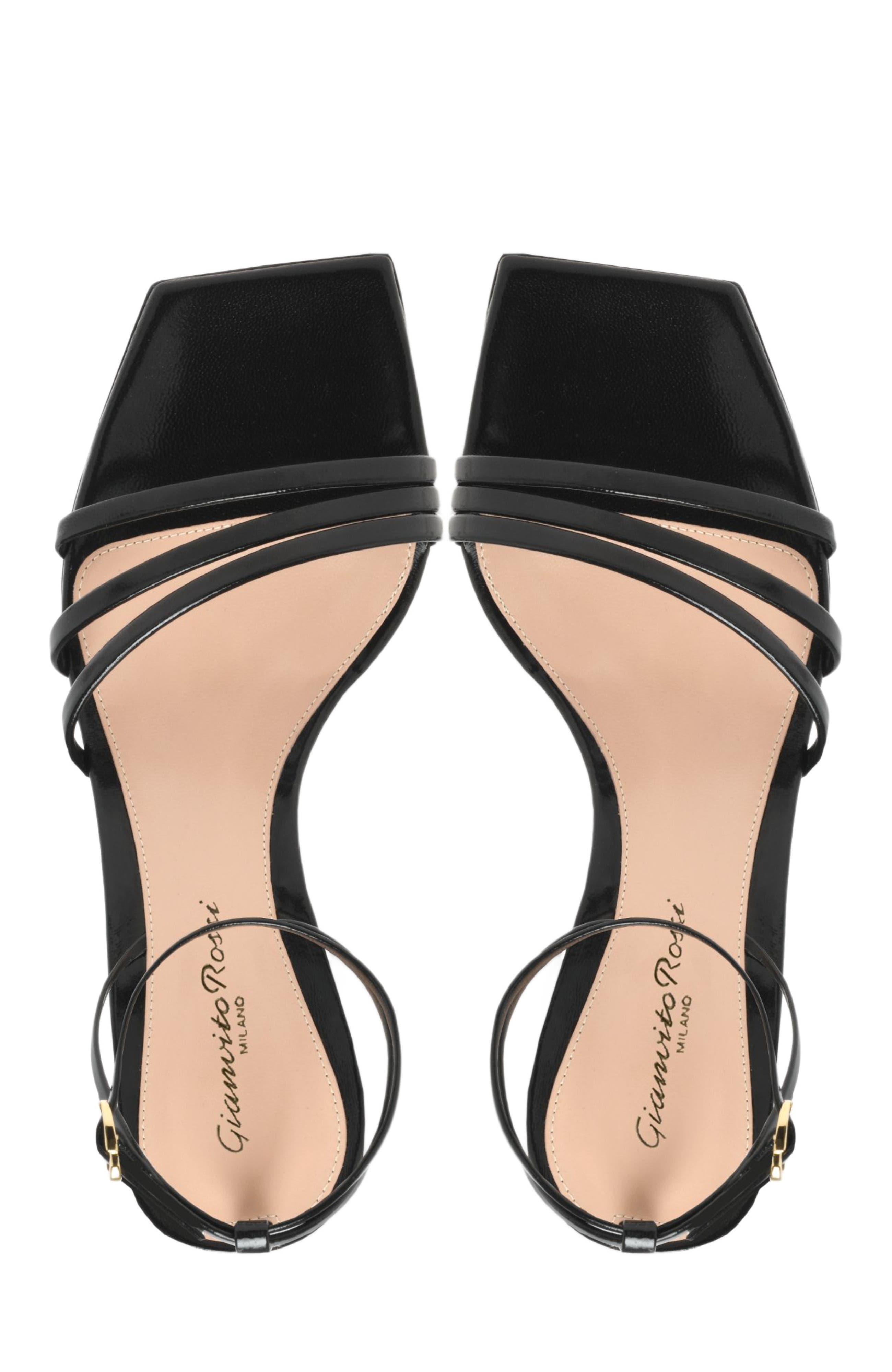 Brielle Sandals, Alternate, color, BLACK