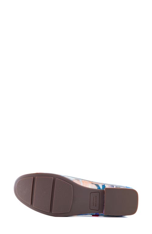 Marc Joseph New York Amsterdam Mule In Twilight-art Croco
