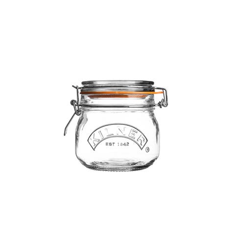 Round Clip Top Jar for Canning and Food Storage