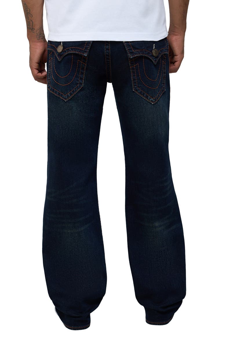 Billy Super Flatlock Flap Bootcut Jeans, Alternate, color, MIDNIGHT SERENADE DARK WASH
