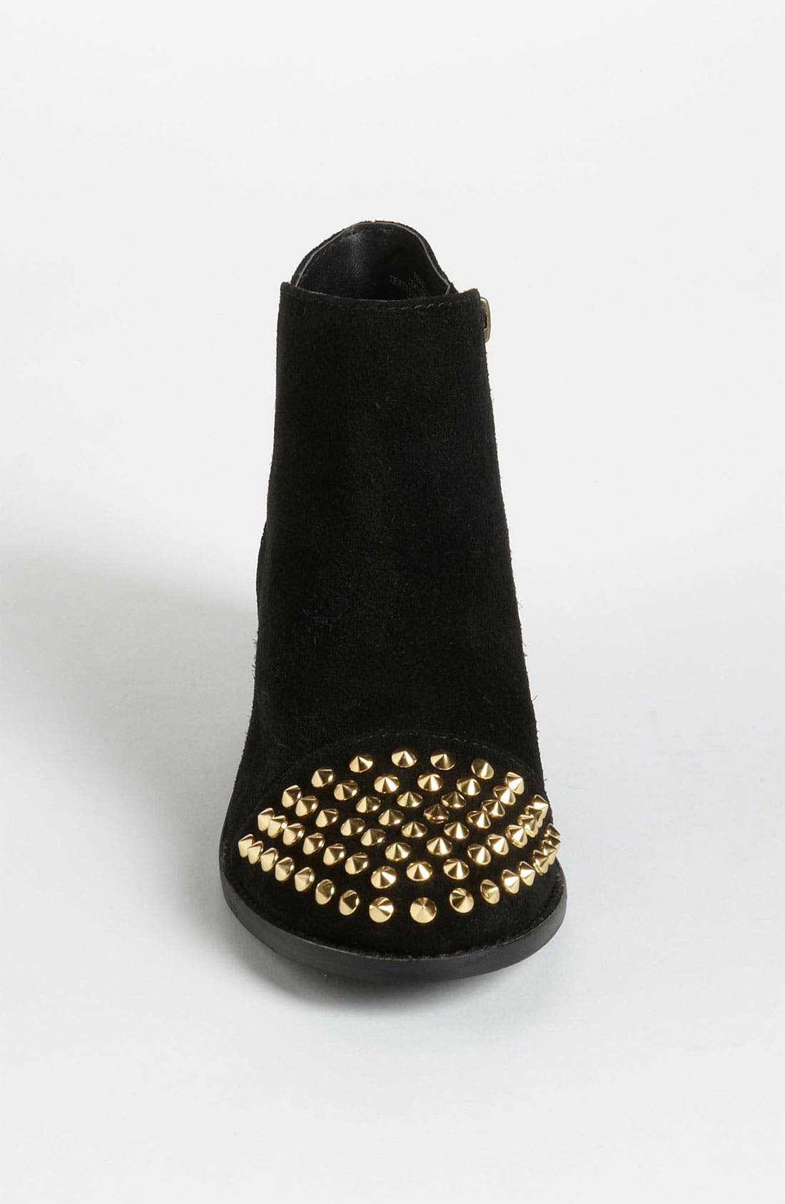 'Praque' Bootie, Alternate, color, BLACK SUEDE