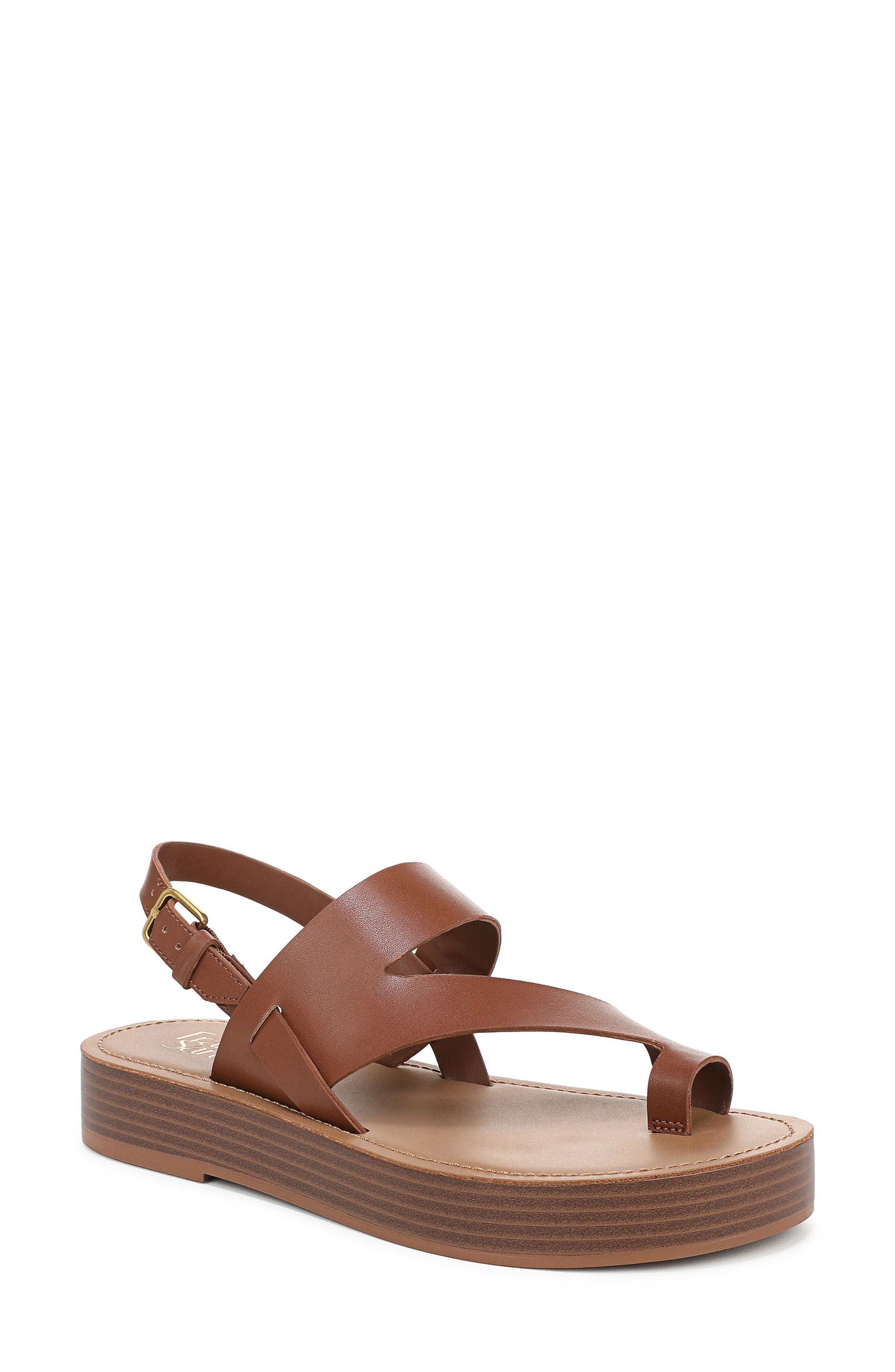 Franco Sarto Shayann Sandal, Main, color, Luxe Saddle Tan
