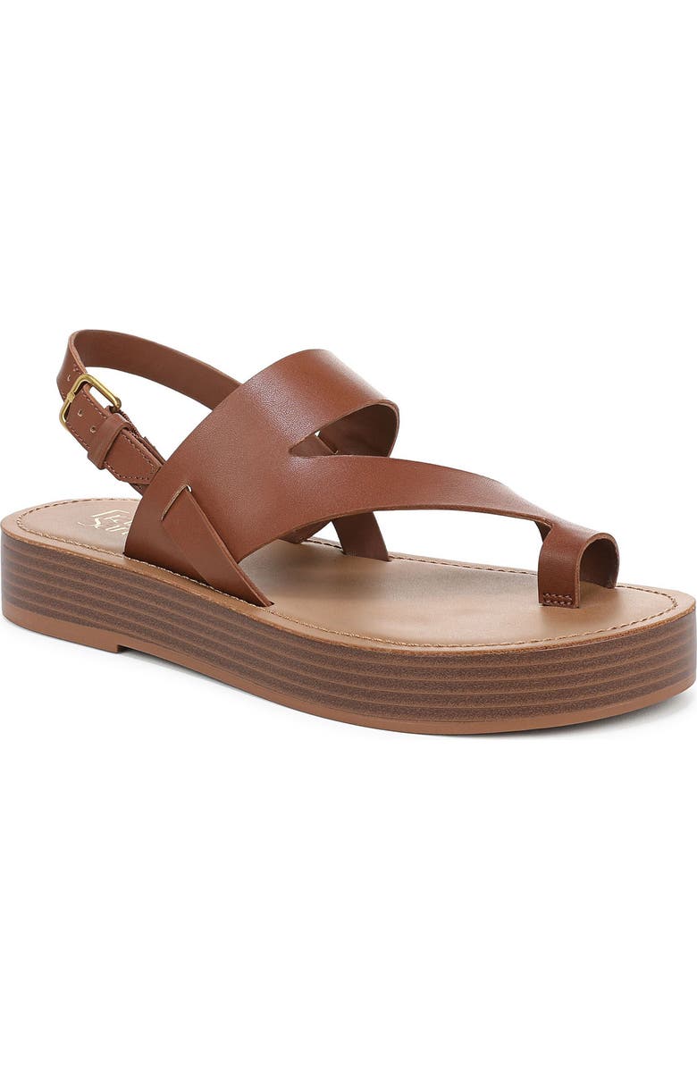 Franco Sarto Shayann Sandal, Main, color, Luxe Saddle Tan