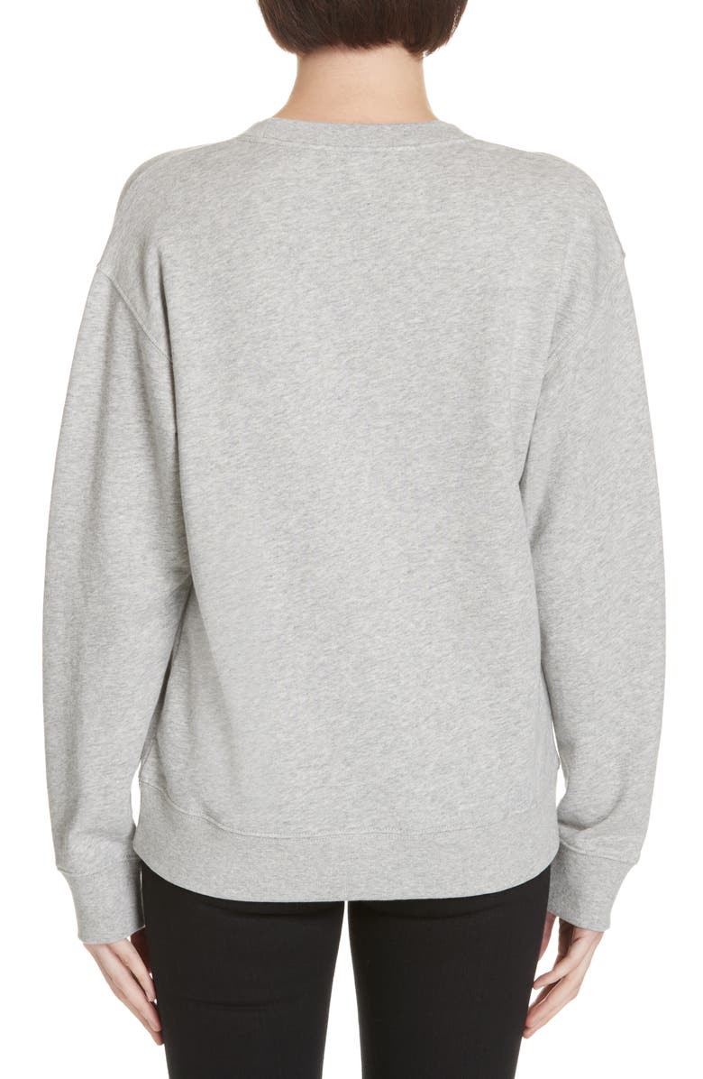 Kate Spade New York heart sweatshirt, Alternate, color, 