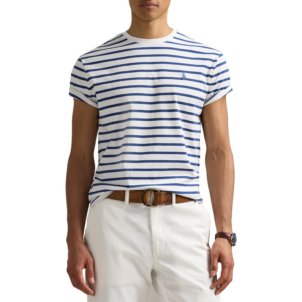 Polo Ralph Lauren Classic Fit Stripe Cotton T-shirt