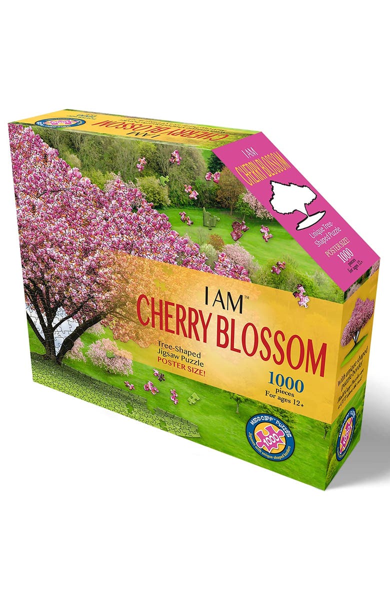 Madd Capp I Am Cherry Blossom Puzzle, 1000 Pieces, Main, color, Multicolored