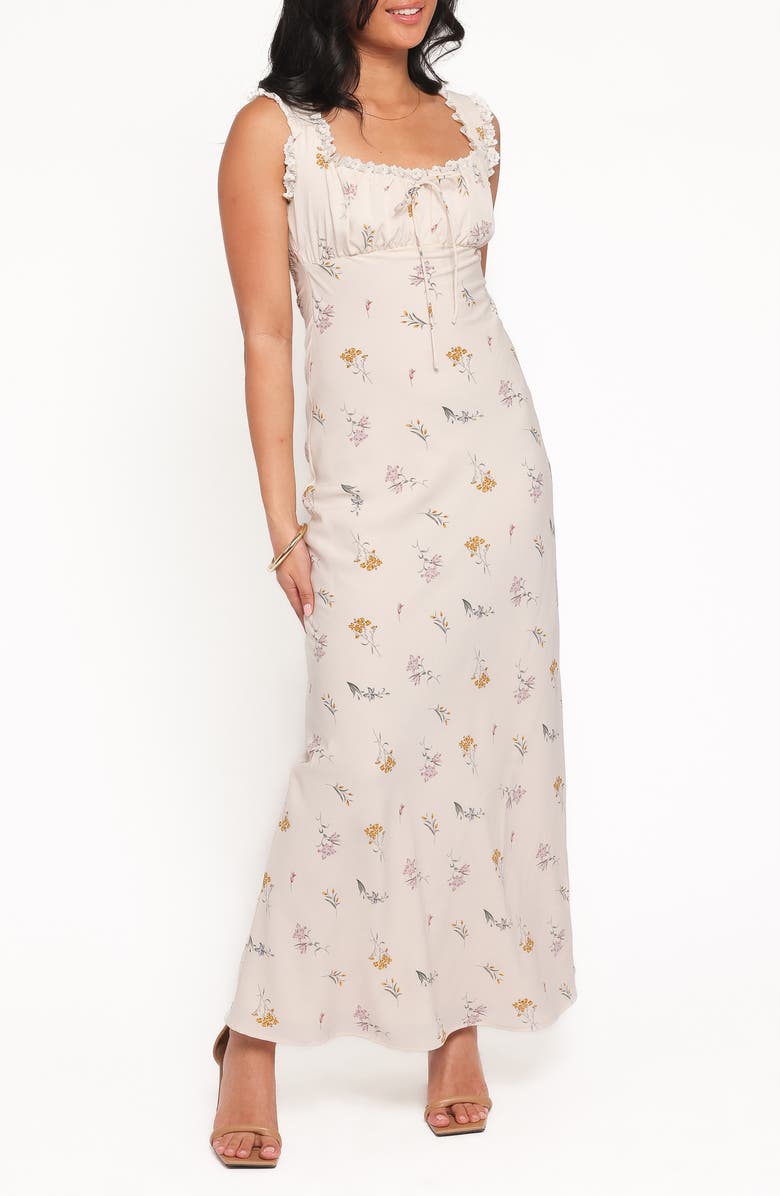 Petal & Pup Aiken Floral Print Midi Dress, Main, color, Floral