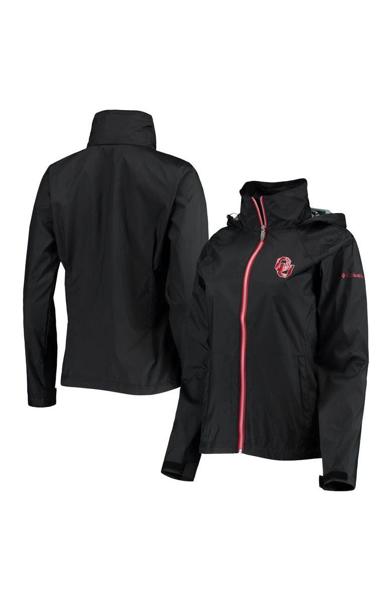Columbia Women's Columbia Black Oklahoma Sooners Switchback Full-Zip Hoodie Jacket, Main, color, 