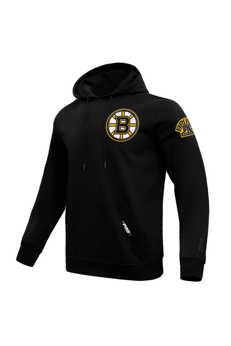 Men's Pro Standard Black Boston Bruins Classic Pullover Hoodie, Alternate, color, Black