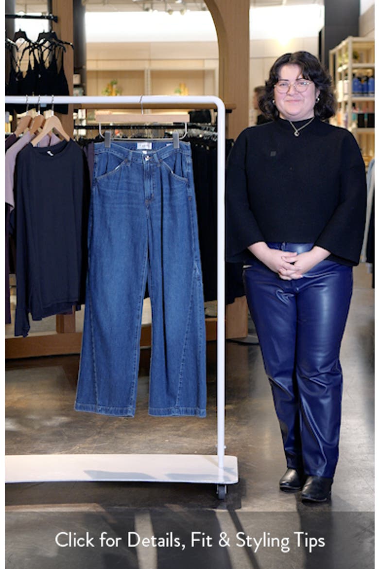 Le Baggy Palazzo Wide Leg Jeans video