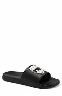 KARL LAGERFELD PARIS Karl Head Slide Sandal