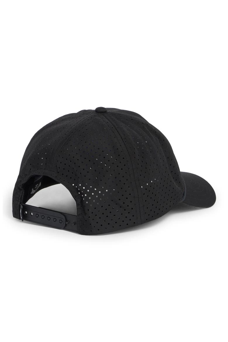 Arch Logo Adjustable Snapback Hat, Alternate, color, RAVEN