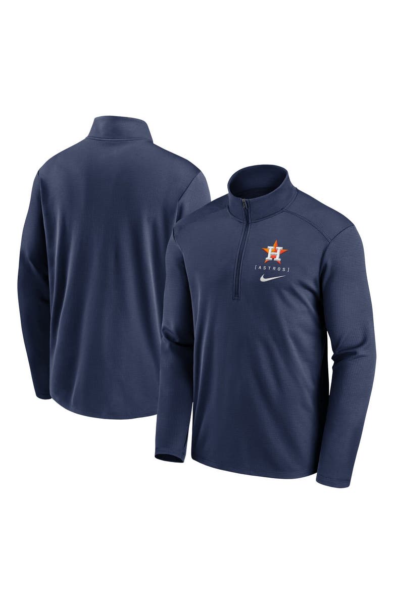 Nike Men's Nike Navy Houston Astros Franchise Logo Pacer Performance Half-Zip Top, Alternate, color, 