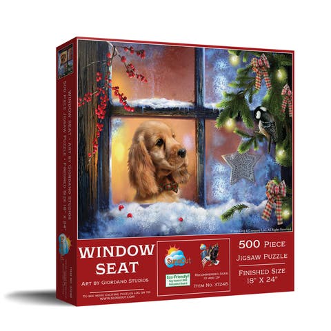 Window Seat 500 piece Jigsaw Puzzle for Adults