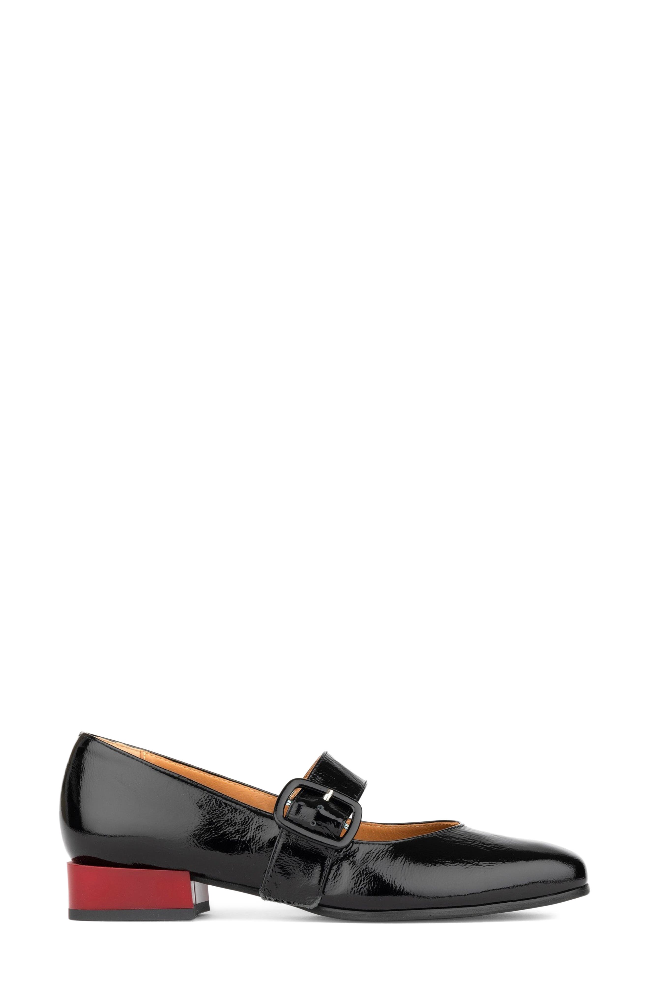 Bliss Mary Jane Flat, Alternate, color, BLACK