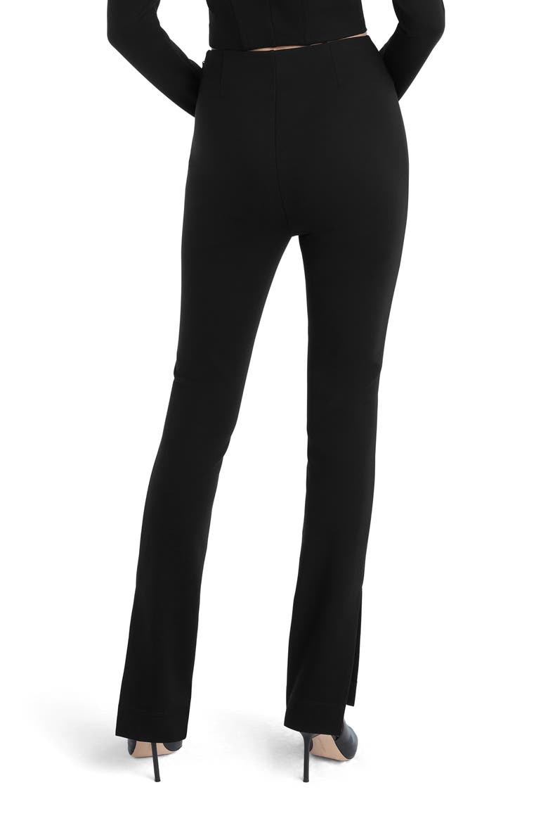 The Pointe Ponte Knit Pants, Alternate, color, BLACK