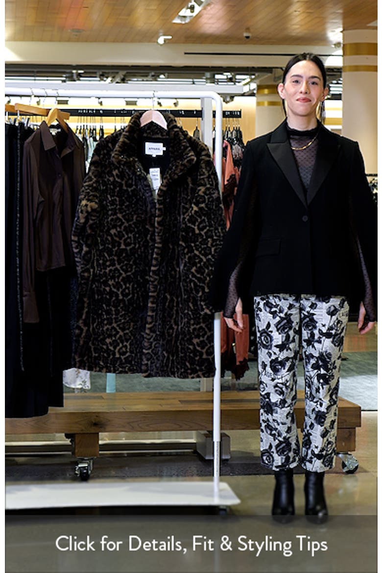 Blair Leopard Pluche™ Faux Fur Coat video