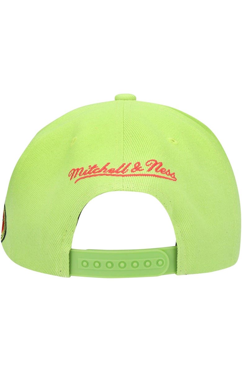 Mitchell & Ness Men's Mitchell & Ness Green San Jose Clash Historic Logo Since '96 Foundation Script Snapback Hat, Alternate, color, Green