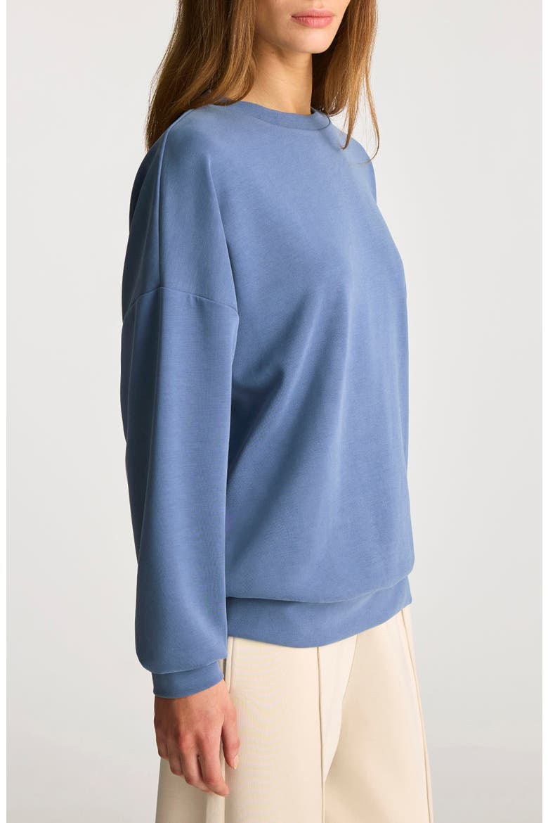 Bijou Oversize Sweatshirt, Alternate, color, BIJOU BLUE