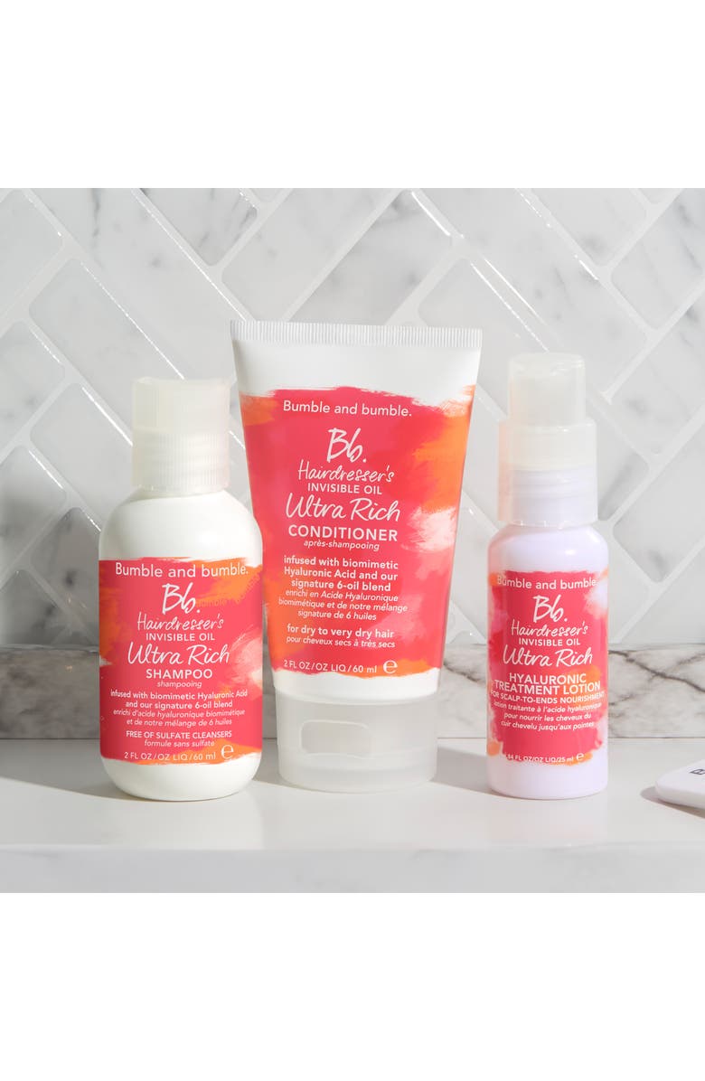 Bumble and bumble. Hairdresser's Invisible Oil Ultra Rich Discovery Set, Alternate, color, 