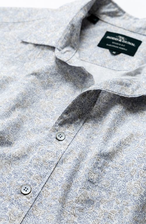 Rodd & Gunn Blenheim Short Sleeve Button-up Shirt In Straw