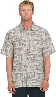 Quiksilver Waterman East Cape Short Sleeve Shirt