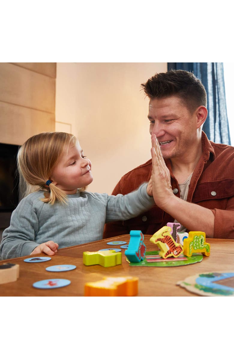 HABA My Very First Games - Animal Upon Animal Junior Toddler Stacking Game for Preschool Learning Activities & Fun Family Games for Ages 2+, Alternate, color, Multi