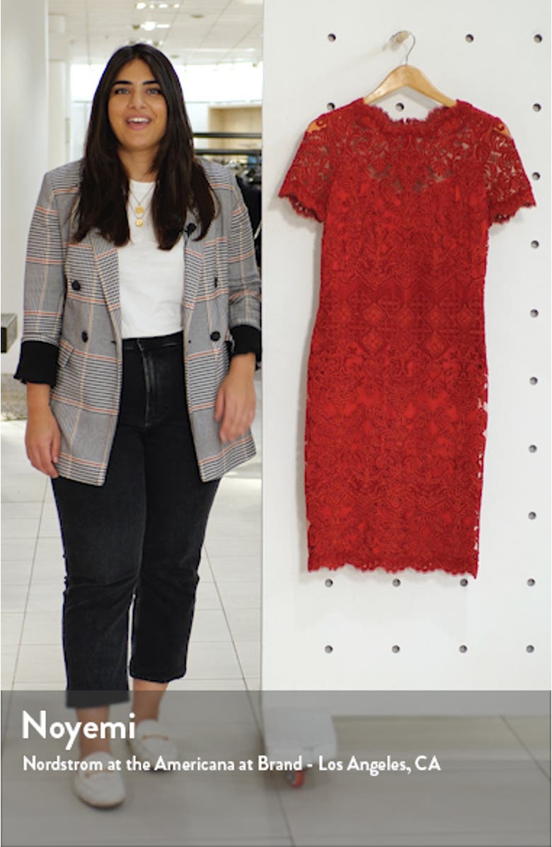 Lace Sheath Dress, sales video thumbnail