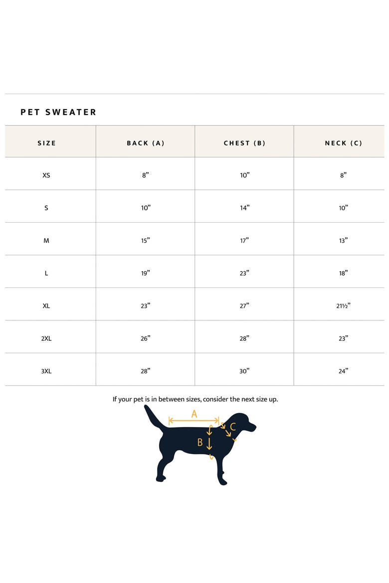 Pet Sweater, Alternate, color, WESTERLEY GRAY