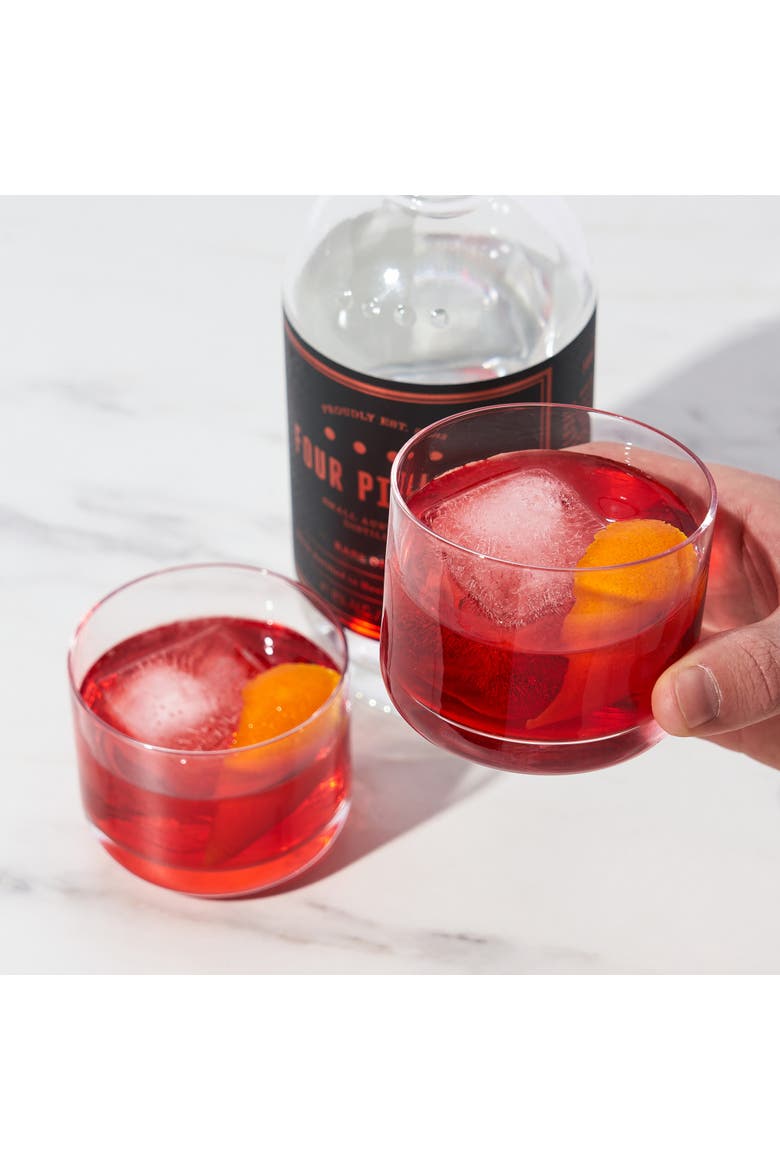 Raye Crystal Negroni Glasses Set of 4, Alternate, color, Clear